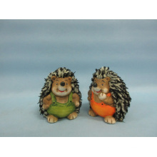 Hedgehog Shape Ceramic Crafts (LOE2537-C7.5)